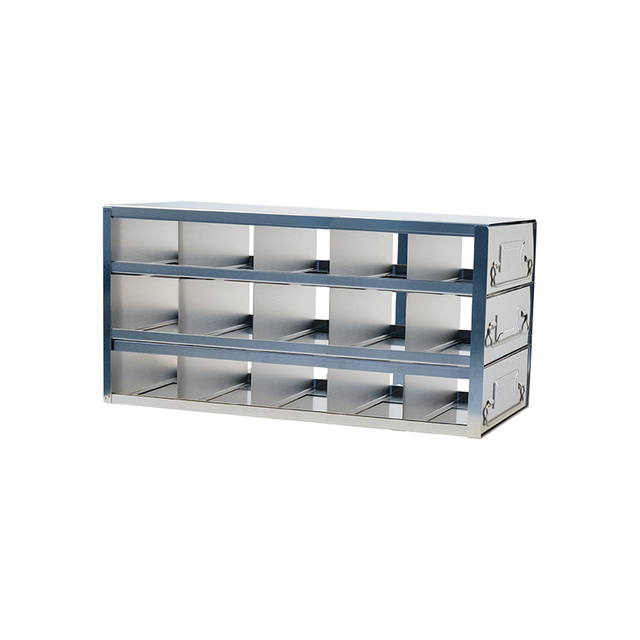 Upright Freezer Drawer Racks for 133x133x75mm Cryoboxes 